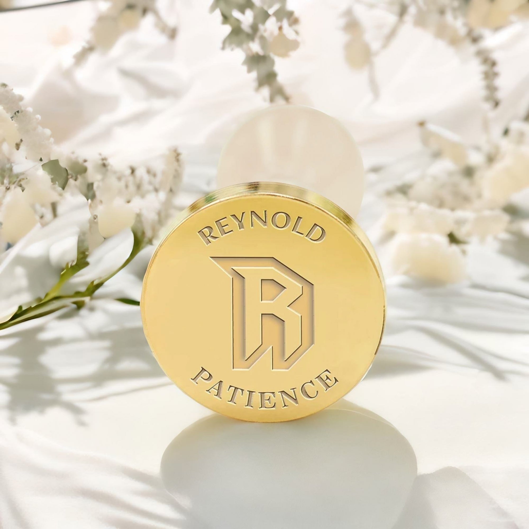 3D Initial Custom Name Wax Seal Stamp