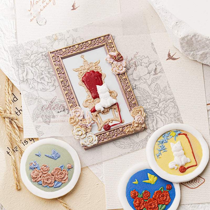 3D Relief Halloween Wax Seal Stamps (9 Designs) b2