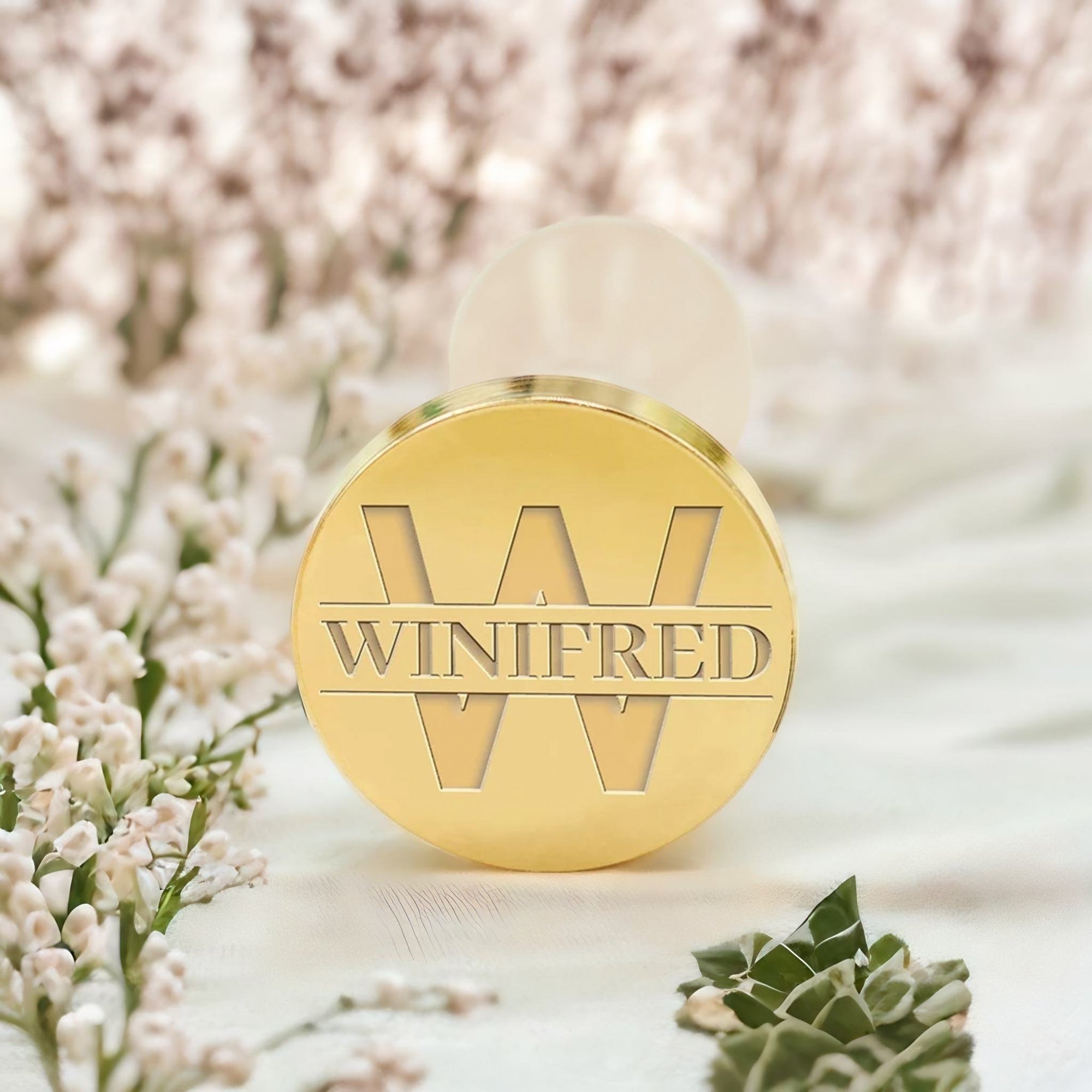 Classic Initial Custom Name Wax Seal Stamp