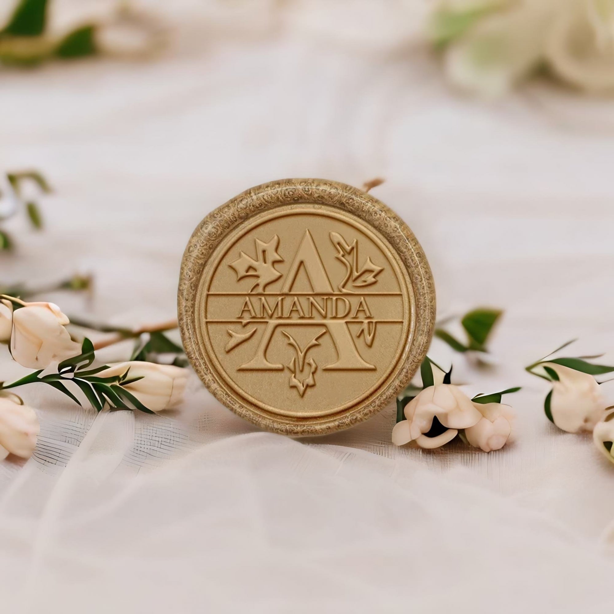 Custom Capital Letter Name Wax Seal Stamp - 26 Alphabet1