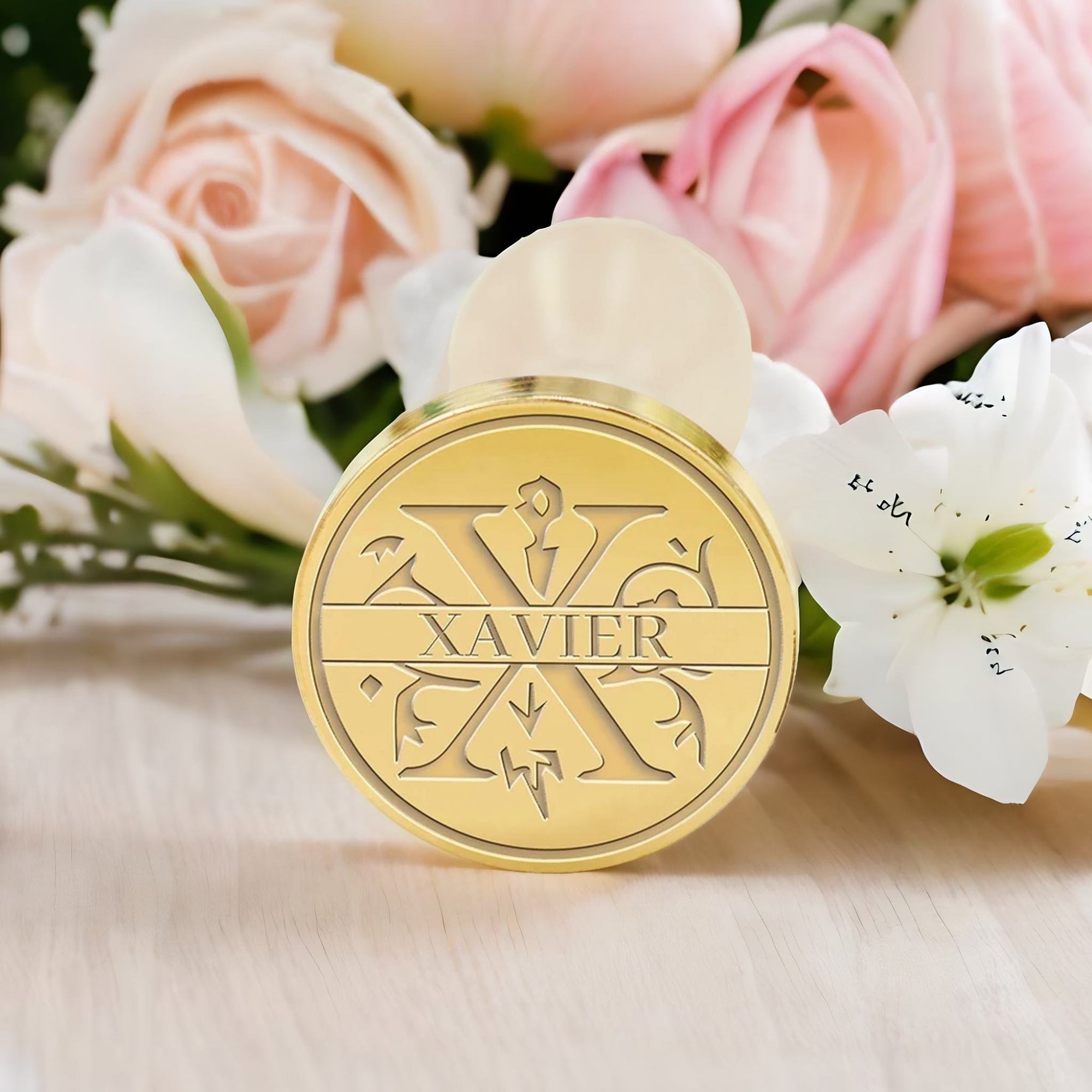 Custom Capital Letter Name Wax Seal Stamp - Letter X-1