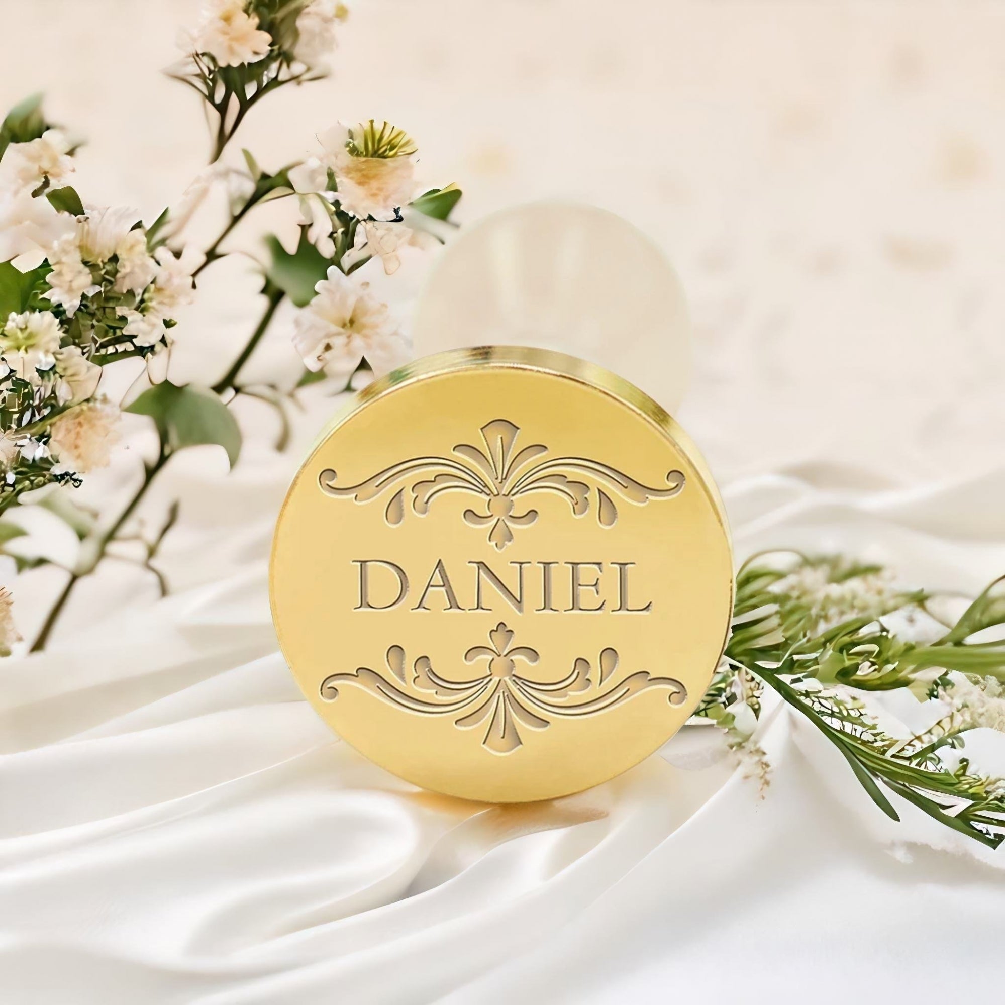 Custom Name Wax Seal Stamp - No.17