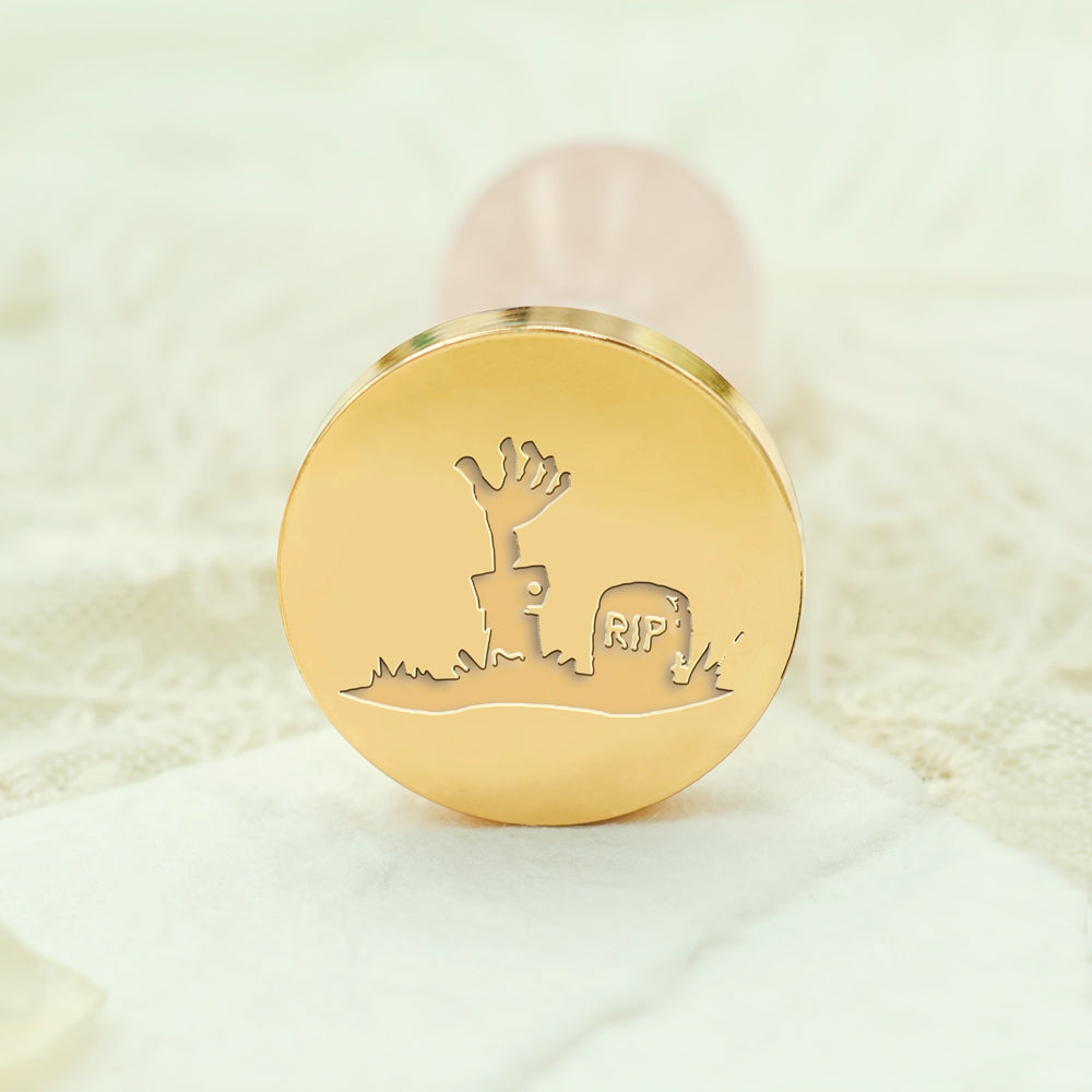 Zombie Hand Halloween Wax Seal Stamp