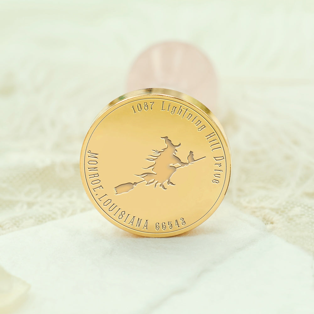 Halloween Custom Address Wax Seal Stamp - Style 27