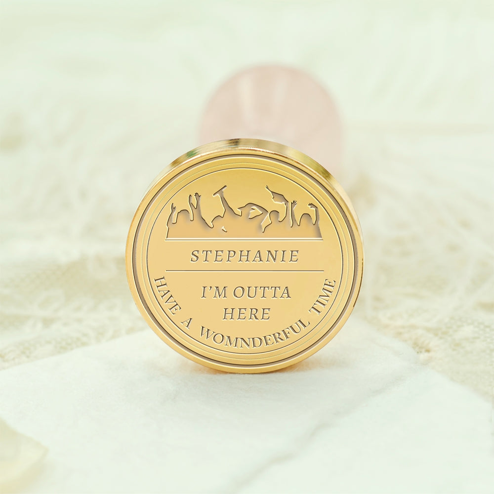 Happy Graduation Custom Wax Seal Stamp - Style 24 24-3
