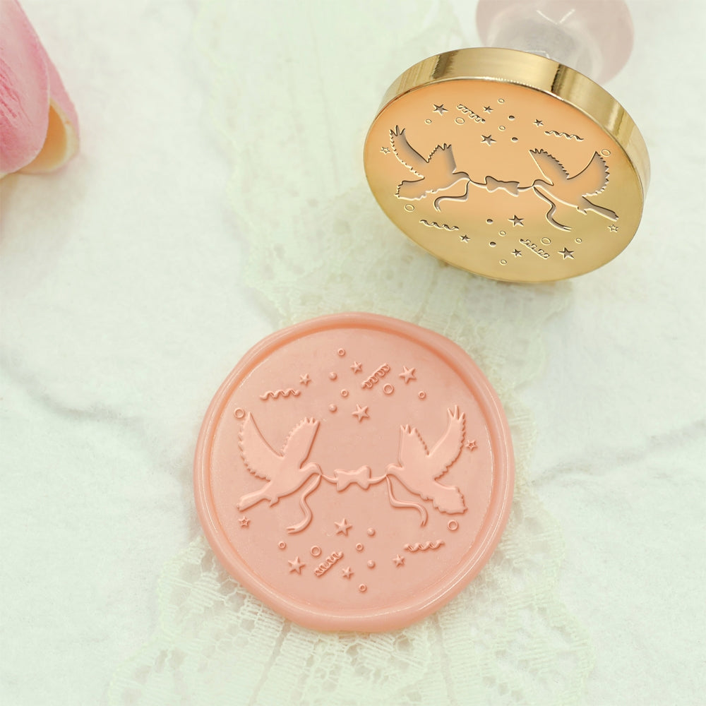 Wedding Symbol Wax Seal Stamp - Style 14 14