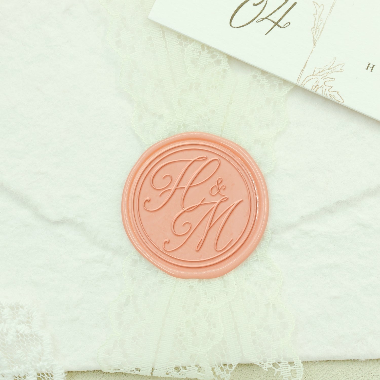 Wedding Wax Seal Stamp - (27 Design)-1
