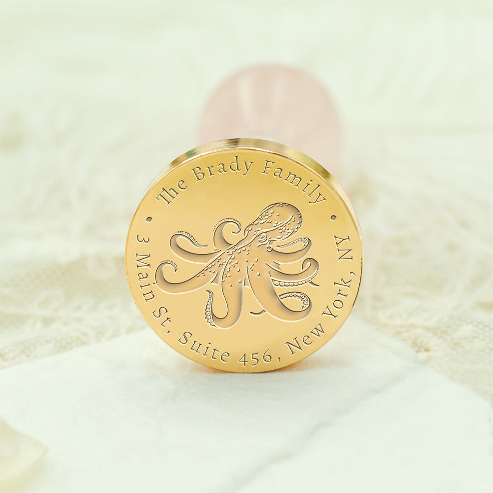 Wildlife Impressions Custom Sea Turtle Address Wax Seal Stamp-10 10-3