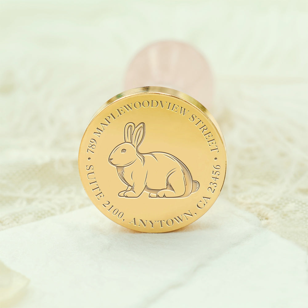 Wildlife Impressions Custom Sea Turtle Address Wax Seal Stamp-17 17-3