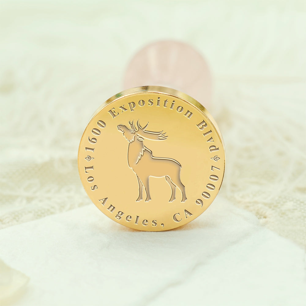 Wildlife Impressions Custom Sea Turtle Address Wax Seal Stamp-22 22-3