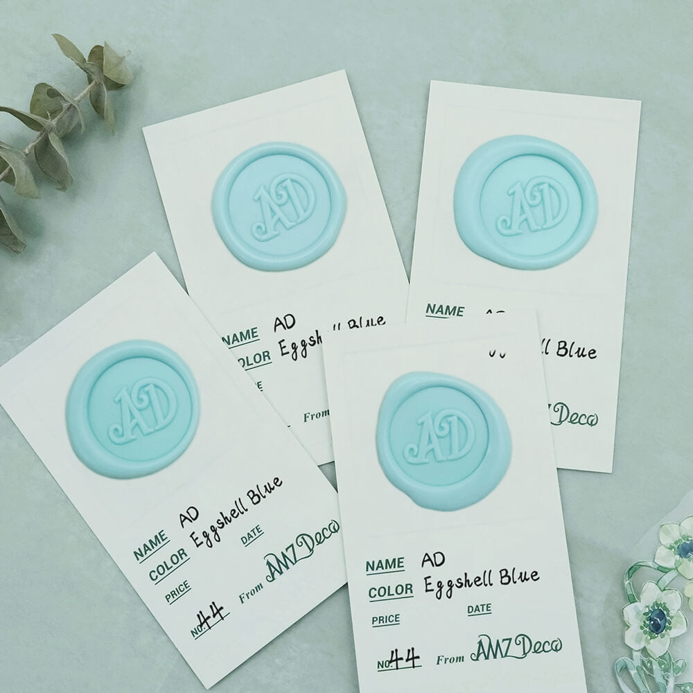 AMZ Deco Eggshell Flexible Blue Glue Gun Sealing Wax Stick