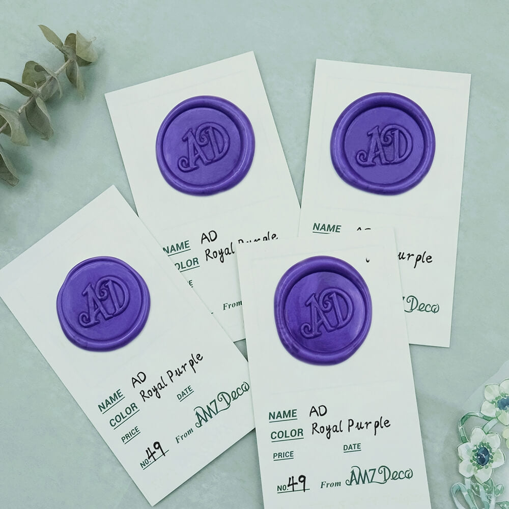 AMZ Deco Royal Purple Flexible Glue Gun Sealing Wax Stick