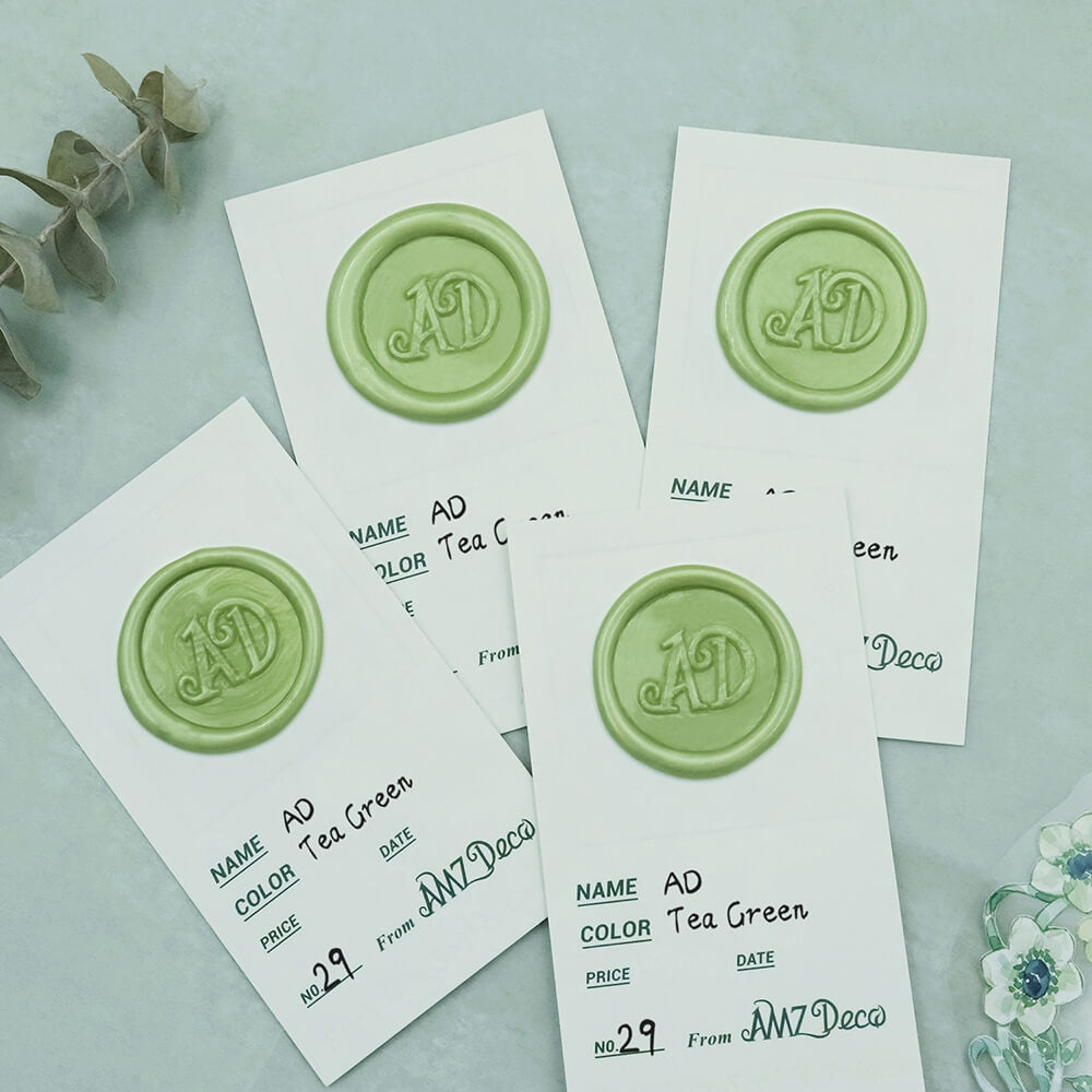 AMZ Deco Tea Green Flexible Glue Gun Sealing Wax Stick