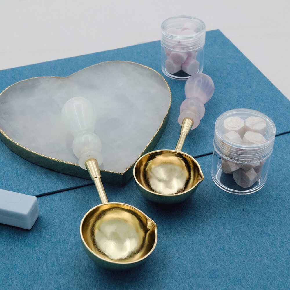 Quartz Melting Spoon, non-stick pad, melting spoon from AMZ Deco