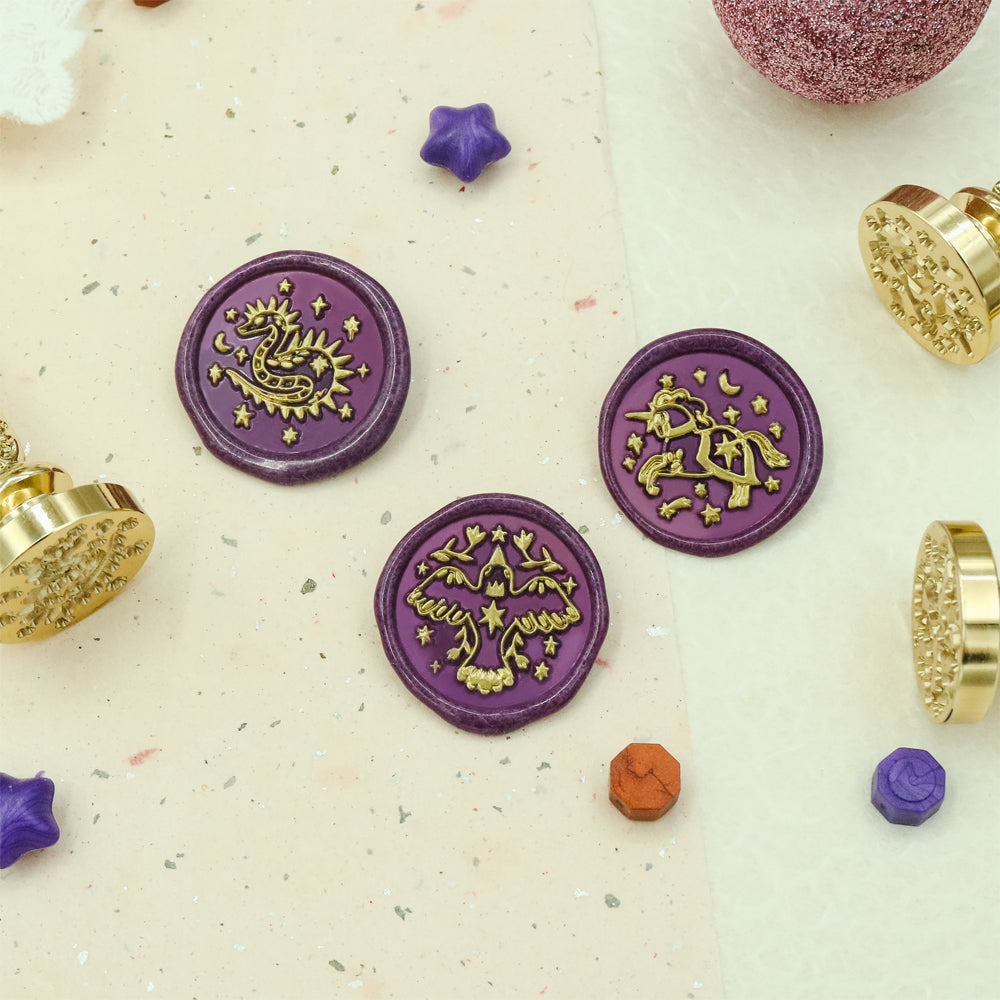 Tatimagic X AMZ Deco Medieval Designs Wax Seal Stamps Tatimagic X AMZ Deco Medieval Designs Wax Seal Stamps 2