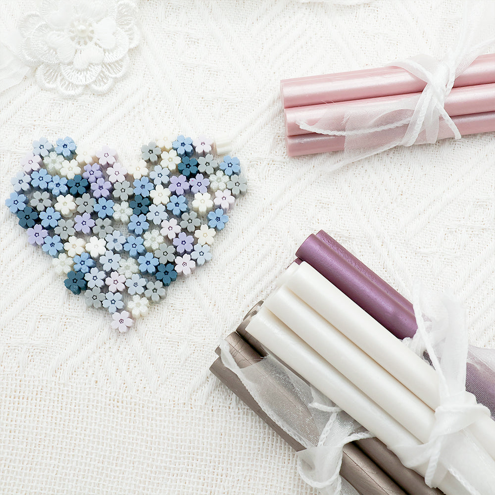 Sealing Wax - Wax Sticks & Wax Beads & Colorful & Black & White &  Yellow &  Red - AMZdeco