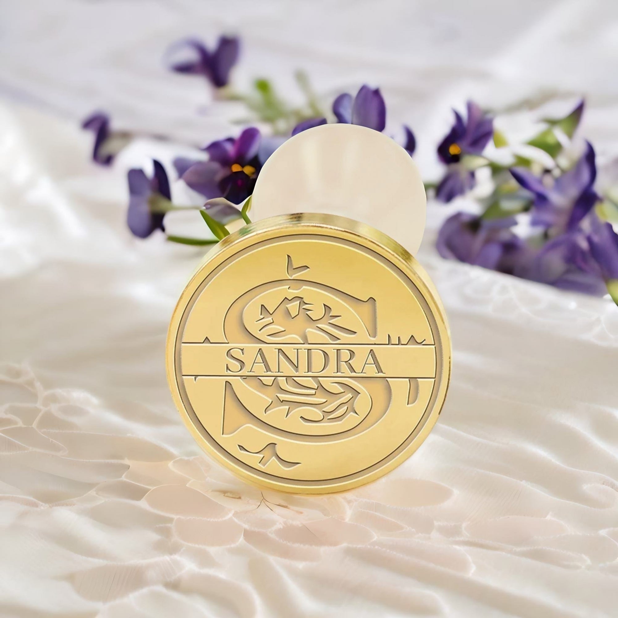 Custom Capital Letter Name Wax Seal Stamp - Letter S-1