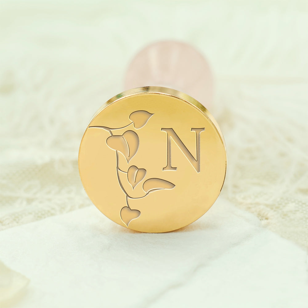 Custom Single Letter Wax Seal Stamp - Style 24 24-3
