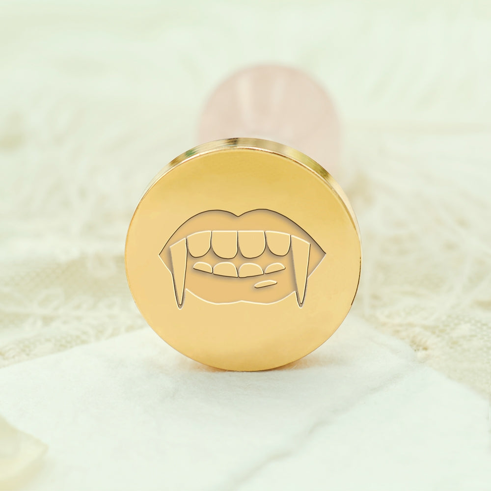 Zombie Mouth Halloween Wax Seal Stamp