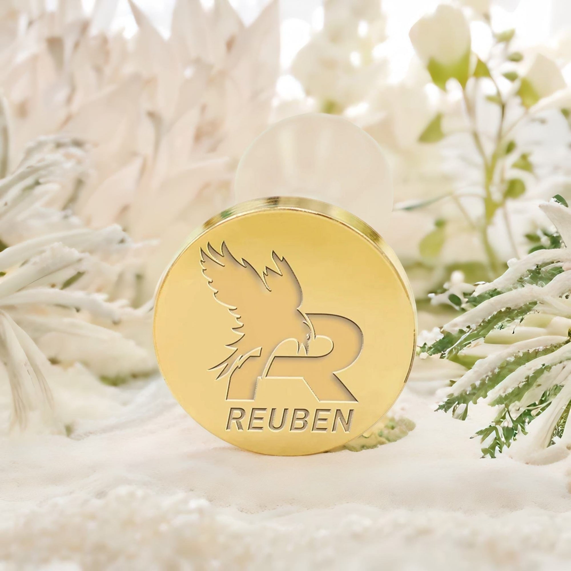 Flying Bird Custom Name Wax Seal Stamp