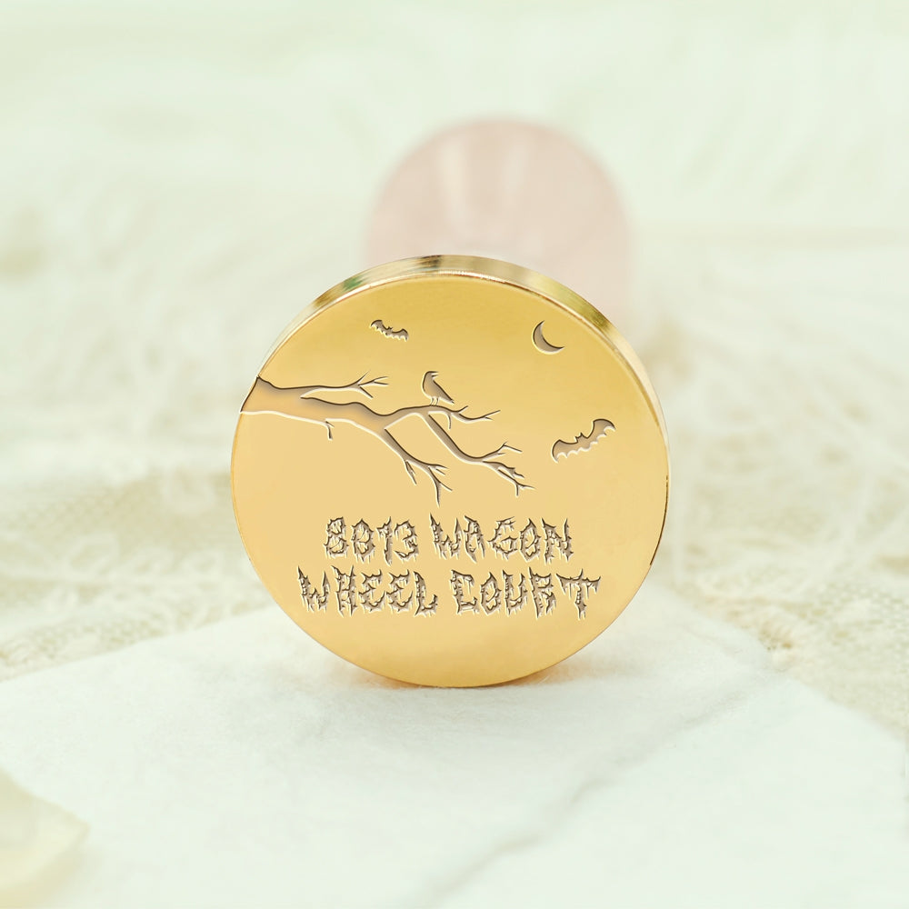 Halloween Custom Address Wax Seal Stamp - Style 18