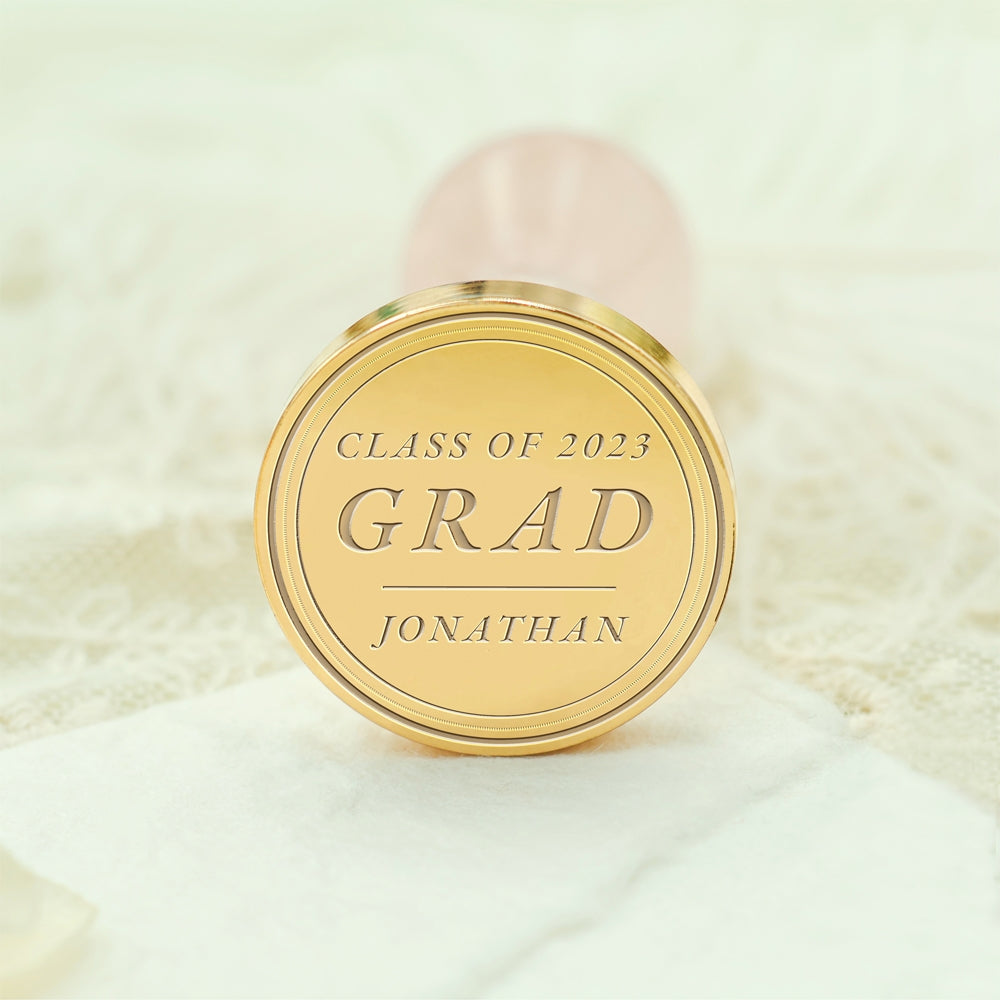 Happy Graduation Custom Wax Seal Stamp - Style 17 17-3