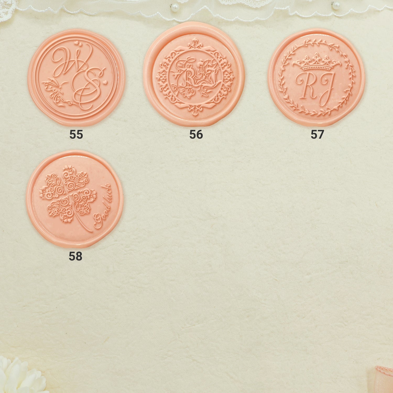 Wedding Wax Seal Stamp-sku7