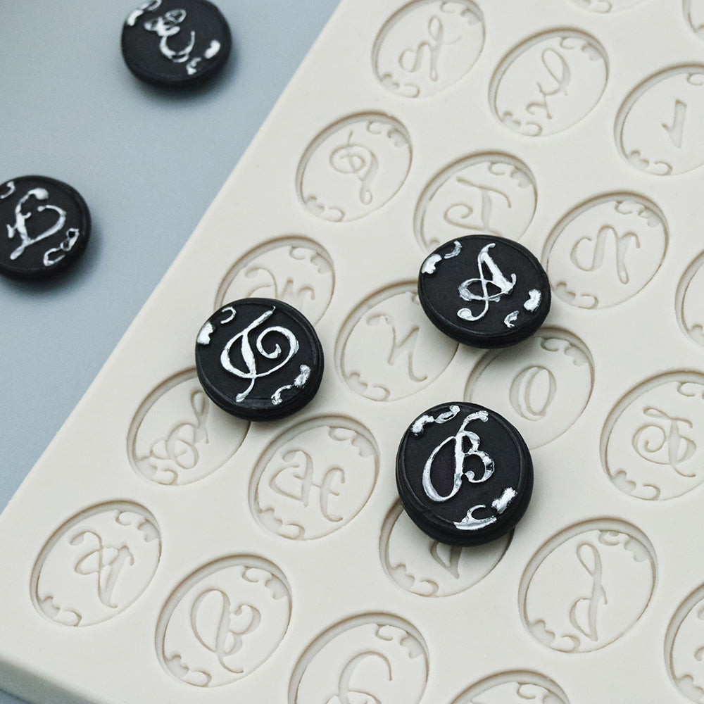 Alphabet Silicone Wax Mold from AMZ Deco - DIY Tools