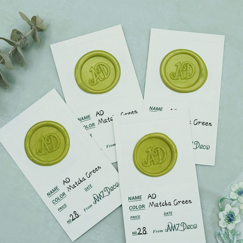 AMZ Deco Matcha Green Flexible Glue Gun Sealing Wax Stick