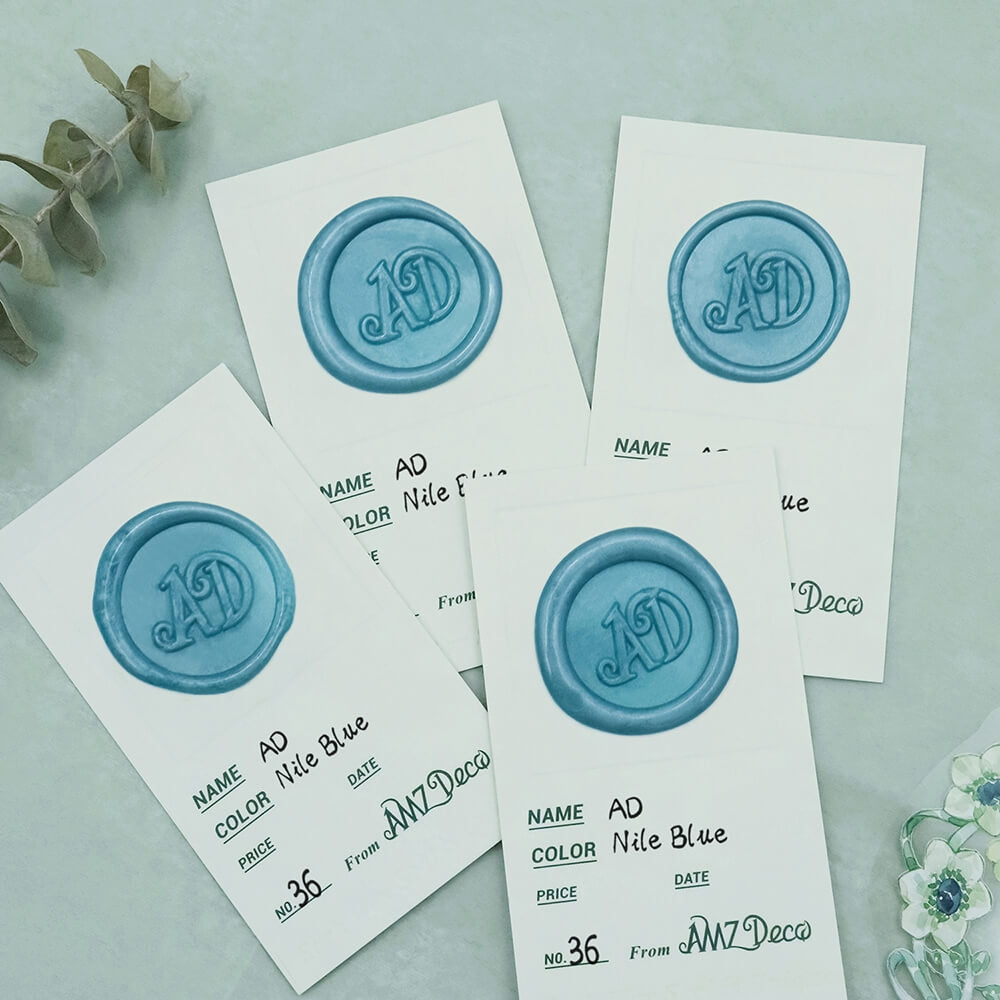 AMZ Deco Nile Blue Flexible Glue Gun Sealing Wax Stick