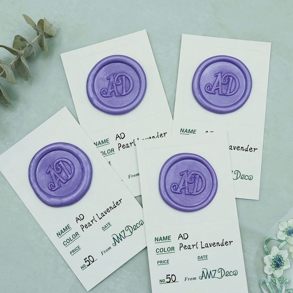 AMZ Deco Pearl Lavender Flexible Glue Gun Sealing Wax Stick