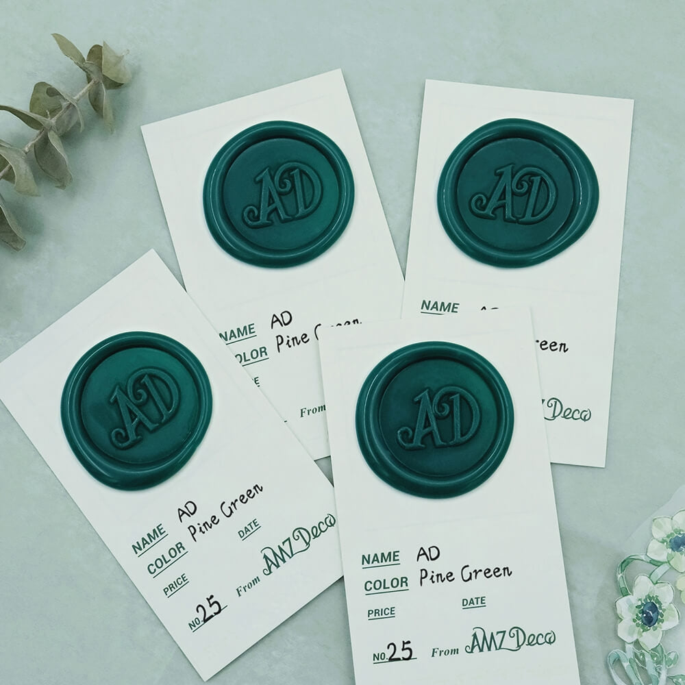 AMZ Deco Pine Green Flexible Glue Gun Sealing Wax Stick